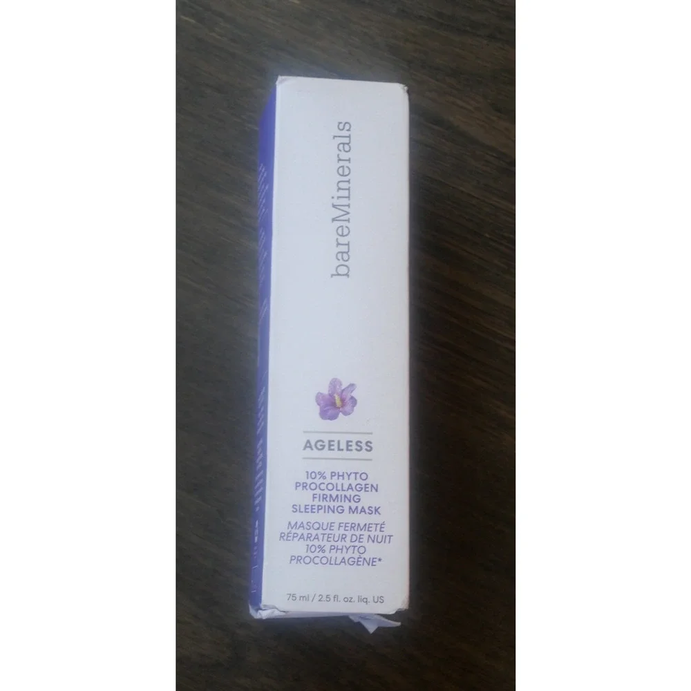 NEW Bare Minerals Ageless 10% Phyto Procollagen Sleeping Mask 2.5 oz